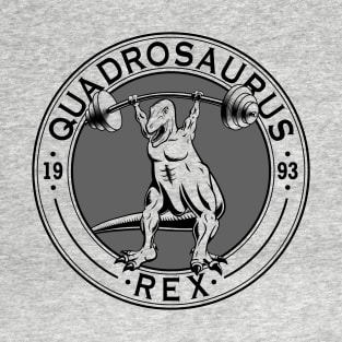 Quadrosaurus Rex Gym T-Shirt